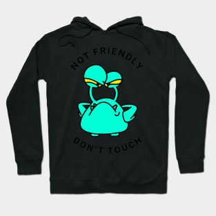 Not Friendly Don't Touch Hoodie